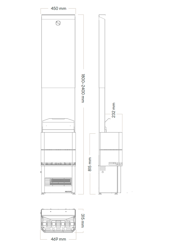 SAUNUM Experience 3,6kW/Black