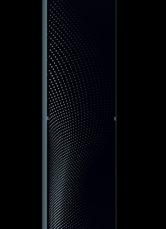 Saunum Base Original (Anthracite, Patterned glass)
