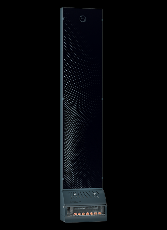 Saunum Base Original (Anthracite, Patterned glass)