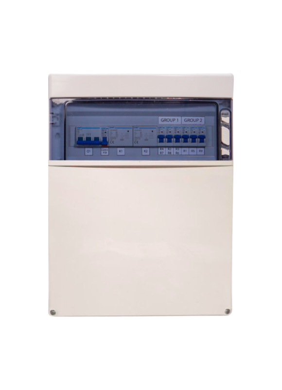 Luxury heater contactorbox for 13,2kw, 16,6kw and 19,8kw heaters