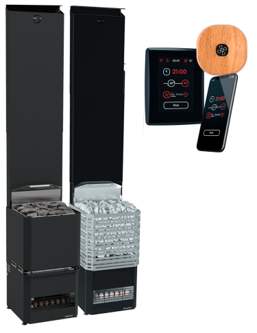Saunum PRO EXPERIENCE, Black, 15kW*